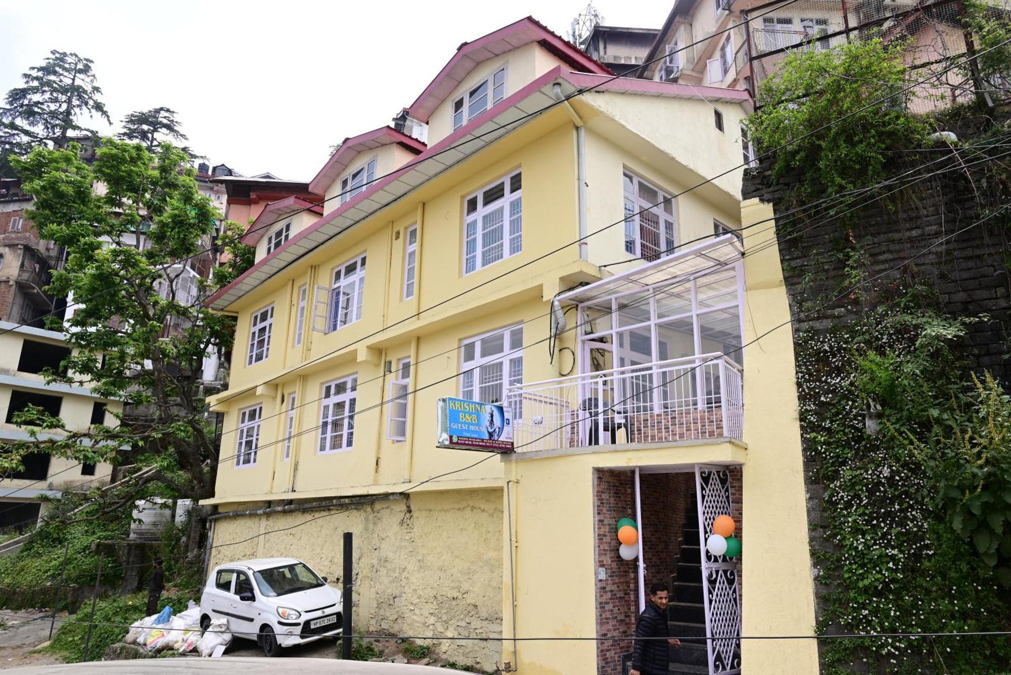 Krishna B&B Near Mall Road Shimla Buitenkant foto