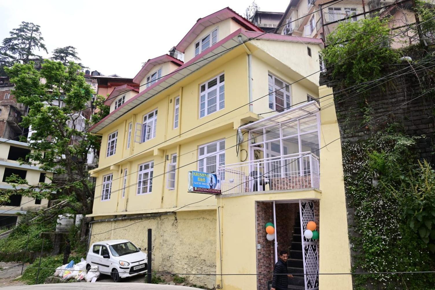 Krishna B&B Near Mall Road Shimla Buitenkant foto
